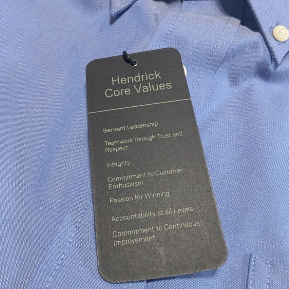 Hendrick Collection Men's Long Sleeve No Iron Modern Fit Button Up Shirt - Picture 7 of 9